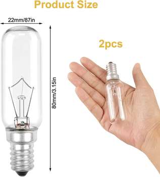 Lámpara T25 para campana extractora E14