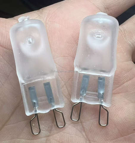 Bombilla de calor halógena G9 para horno 300°C