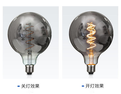 Bombilla LED de filamento G95 2–8W